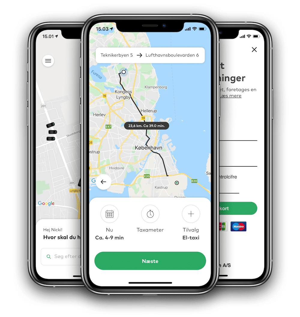 Dantaxi taxa app